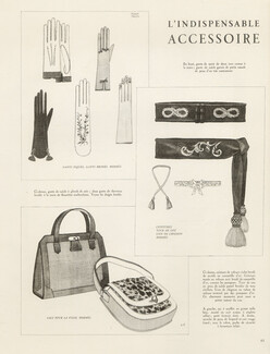 Hermès (Handbags) 1942 Gloves, Belts... Pierre Pagès