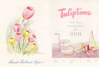 Harriet Hubbard Ayer (Cosmetics) 1941 Tulipe Flower