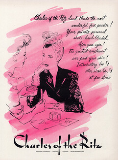 Charles of the Ritz (Cosmetics) 1942 Face Powder