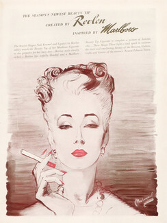 Revlon (Cosmetics) 1942 Bodegard, Lipstick, Nail Enamel