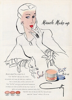 Coty (Cosmetics) 1944 Make up, Lipstick, Eric