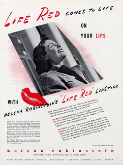 Helena Rubinstein (Cosmetics) 1940 Lipstick