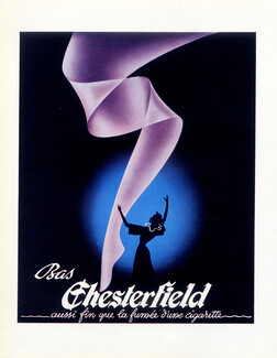 Chesterfield (Stockings) 1952 Stockings Hosiery