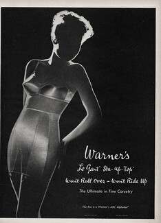 Warner's (Lingerie) 1945 Girdle, Brassiere
