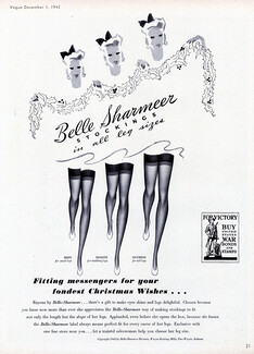 Belle-Sharmeer (Hosiery, Stockings) 1942