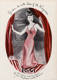 Kayser (Lingerie) 1943 Nightgown
