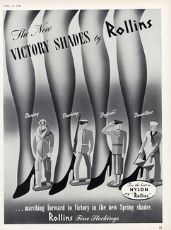 Rollins (Hosiery, Stockings) 1942