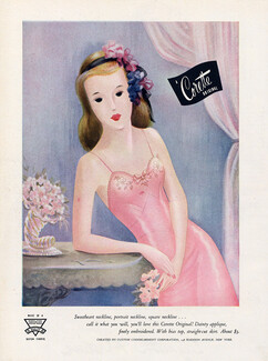Corette (Lingerie) 1944 Nightgown