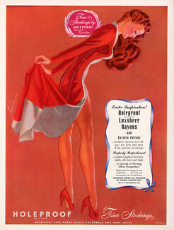 Holeproof (Stockings) 1943 Merlin, Pinup Pin-up