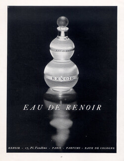 Renoir (Perfumes) 1952 Eau de Renoir