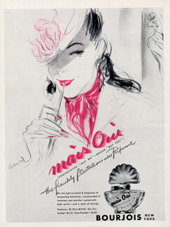 Bourjois (Perfumes) 1941 Mais Oui, Leonard