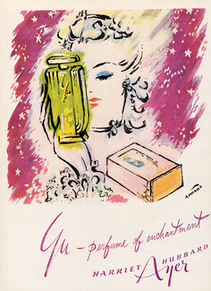 Harriet Hubbard Ayer (Perfumes) 1944 "YU" Romano