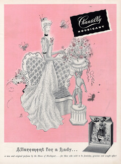 Houbigant (Perfumes) 1941 Chantilly, Rowand