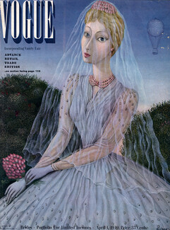 Vogue Cover 1940 Black, Starr and Gorham, Milena Pavlovic