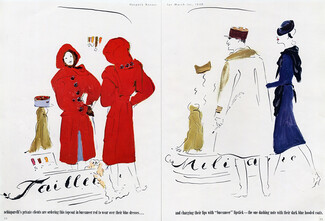 Schiaparelli (Couture) 1940 Marcel Vertès, Schiaparelli's private clients