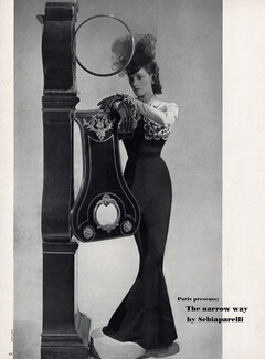 Schiaparelli (Couture) 1940 Dinner Dress