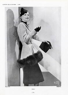 Worth (Couture) 1937 Madame D'Ora Photographer