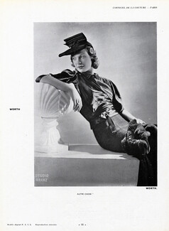 Worth (Couture) 1937 Studio Franz