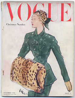 Vogue British UK December 1948 Christmas Number, Eric, 120 pages