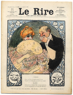 LE RIRE 1905 N°101, Georges Meunier, Testevuide, Daniel De Losques, Georges Delaw, 16 pages