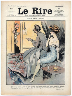 LE RIRE 1905 N°121, Ferdinand Bac, Hermann-Paul, Daniel De Losques, Auguste Roubille, 16 pages