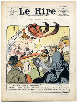 LE RIRE 1905 N°140, Lucien Métivet, Auguste Roubille, 16 pages