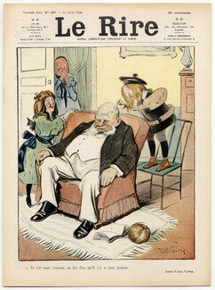 LE RIRE 1906 N°167, Abel Faivre, Ricardo Florés