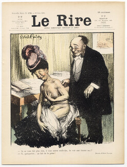 LE RIRE 1906 N°176, Chez le Docteur, Abel Faivre, Ferdinand Bac
