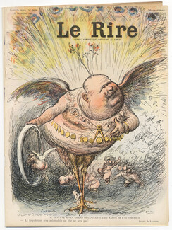 LE RIRE 1906 N°203, Charles Léandre, Carlègle