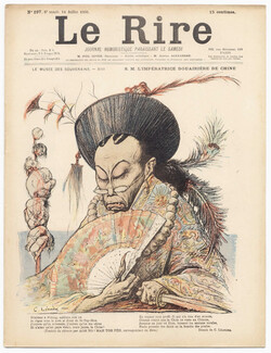 LE RIRE 1900 N°297 Charles Leandre, The Empress of China, Abel Faivre, 16 pages