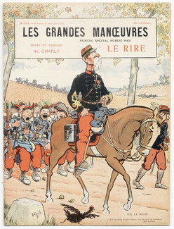 LE RIRE 1902 N°412 Charly, Army Exercises