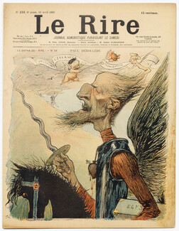 LE RIRE 1899 N°232 Charles Léandre, Paul Déroulède, Don Quixote, Marion Delorme, 12 pages