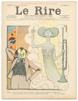 LE RIRE 1899 N°262 Lucien Métivet, The Eiffel Tower, END OF THE WORLD, Nostradamus
