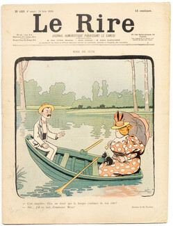 LE RIRE 1898 N°189 Benjamin Rabier, Oncle Sam, Chihuahua, 12 pages
