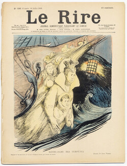 LE RIRE 1898 N°193 Jean Veber, Sem, Pierre Loti, 12 pages