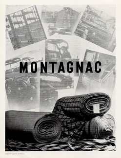 Montagnac (Fabric) 1948 Factory