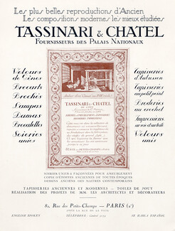 Tassinari & Chatel (Fabric) 1923