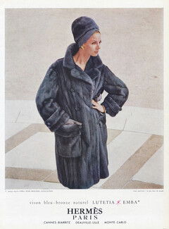Hermès (Fur) 1964 Fur Coat