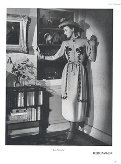 Lucile Manguin 1947 Fashion Photography