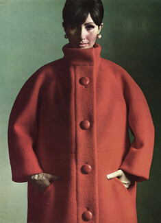 Yves Saint-Laurent 1963 Coat, Philippe Pottier, Garigue (Fabric)