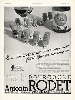 Antonin Rodet Bourgogne 1938 Mercurey