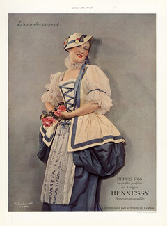 Hennessy 1935 Les Modes Passent... n°1. Sous Louis XV, Photo Scaioni