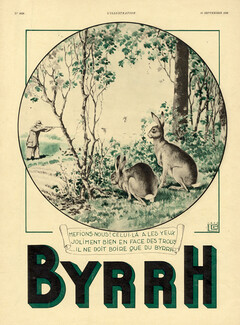 Byrrh 1935 Hunting, Léonnec
