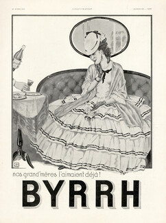 Byrrh 1931 19th Century Costumes, Georges Léonnec