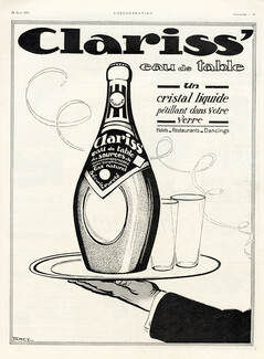 Clariss' (Water Drinks) 1924 Farcy
