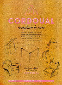 Cordoual 1947 Remplace le Cuir, Pfastatt le Chateau, Robert Lang