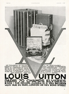 Louis Vuitton (Luggage, Baggage) 1931 Trousseau de malles et nécessaires