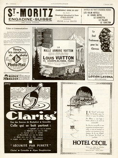 Louis Vuitton (Luggage, Baggage) 1923 Malle-Armoire Vuitton