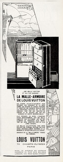 Louis Vuitton (Luggage, Baggage) 1928 Malle-Armoire