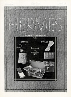Hermès 1934 Toiletrie Bag, Gloves (L)